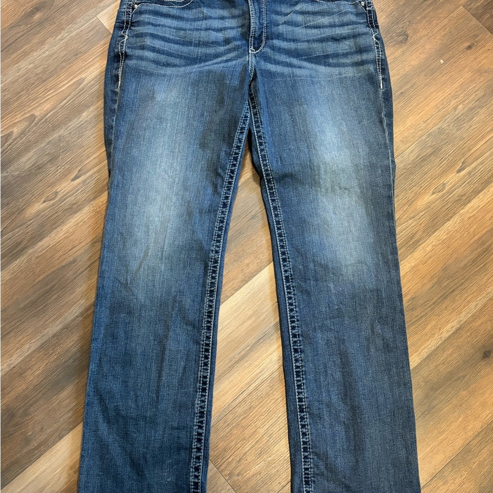 Ariat Women's Straight Leg Blue Jeans